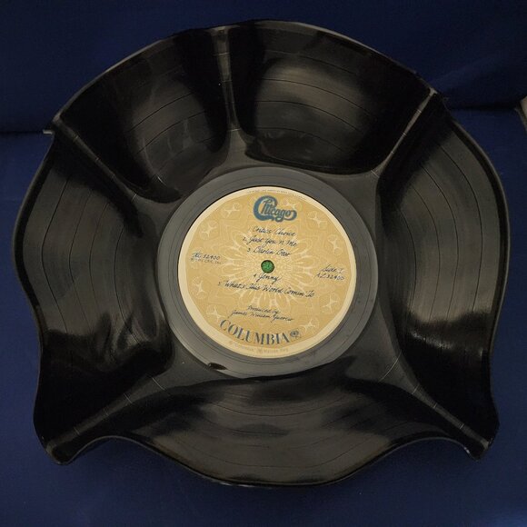 Vinyl Record Bowl - Picture 1 of 5